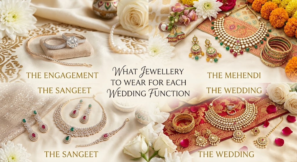 What Jewellery to Wear for Each Wedding Function: Haldi to Reception
